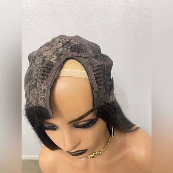 New! Unworn! 22” Right Side U Part, Virgin Human Hair Wig - Picture 6 of 12